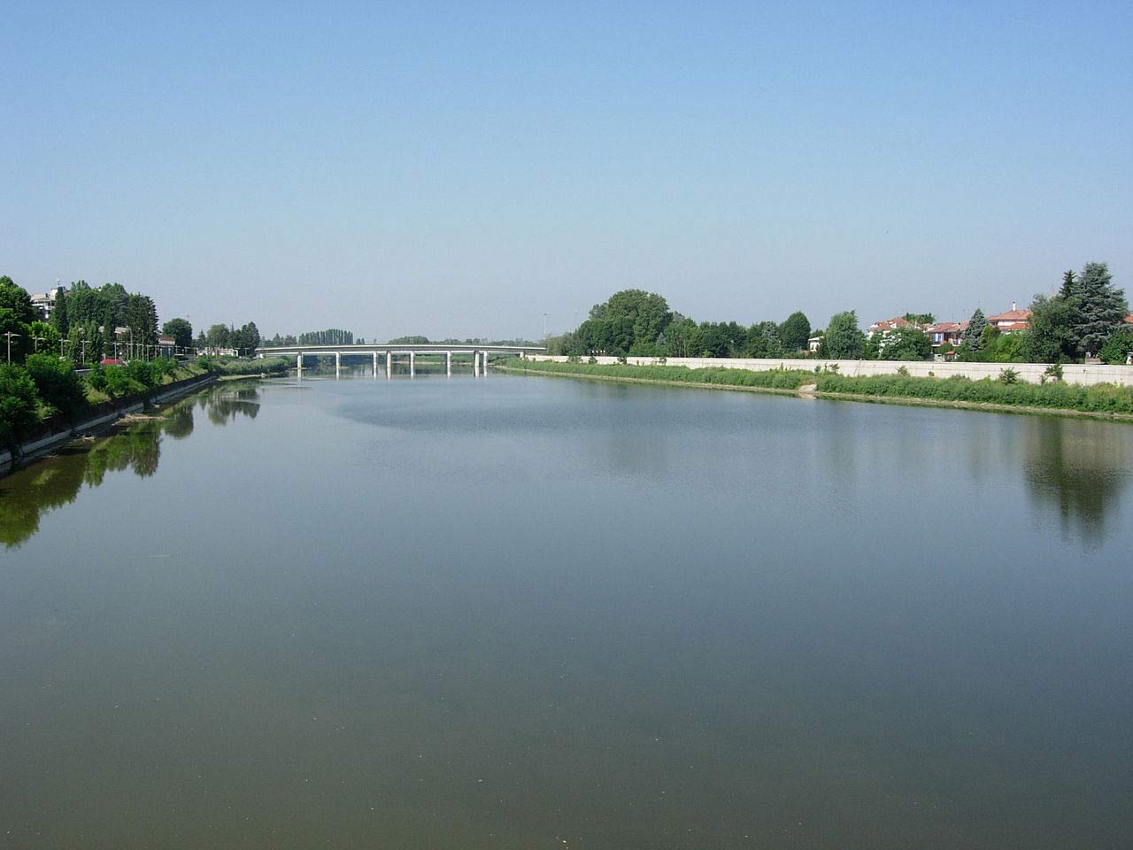 Il fiume Tanaro di Alessandria